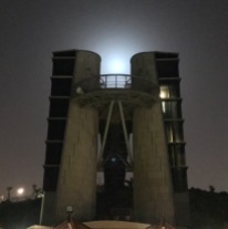 Moon over Herzliyah